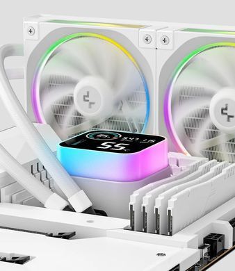 Система водяного охолодження DeepCool LQ360 Ultra ARGB WH (R-LQ360-WHASMC-G-1) [618127]
