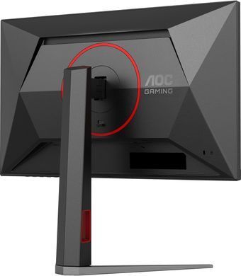 Монітор TFT 23.8" AOC, IPS, 200Гц, 2xHDMI, DP, HAS, Pivot, колонки, чорно-червоний (24G4HA) [402049]