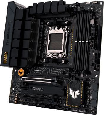 Материнcька плата ASUS TUF GAMING B650M-PLUS sAM5 B650 4xDDR5 M.2 HDMI DP mATX (90MB1BG0-M0EAY0) [109106]
