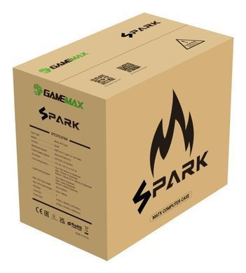 Корпус для комп'ютера ATX W/O PSU GAMEMAX (SPARK BLACK) [503698]
