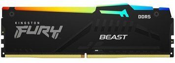 Пам'ять ПК Kingston DDR5 16GB 5200 FURY Beast RGB (KF552C40BBA-16) [103803]