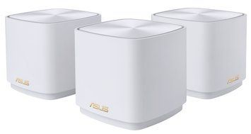 Система WiFi-Mesh ASUS ZenWiFi XD4 PLUS AX1800, 1xGE LAN, 1xGE WAN, 3мод, білий (90IG07M0-MO3C40) [104578]