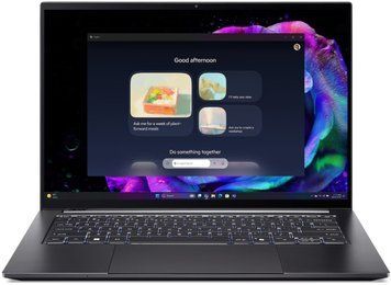 Ноутбук Acer Swift X 14 SFX14-61G 14.5" 2.8K OLED, AMD R7-350, 32GB, F1TB, NVD5050-8, Win11, сірий (NX.JA7EU.004) [111404]