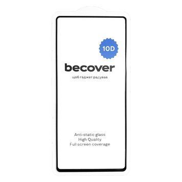 Захисне скло BeCover для Samsung Galaxy S25 Ultra SM-S938 Black 10D (712723) [608284]