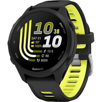 Смарт-годинник Garmin Forerunner 170 Music GPS Black/Amp Yellow (010-03920-50) [621654]