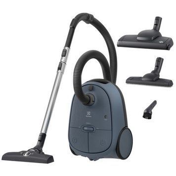 Пилосос Electrolux мішковий, 750Вт, 3.5л, HEPA12, s-bag, 4 насадки, синій (EB61C4DB) [15653]