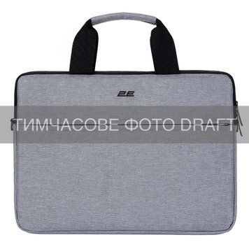 Сумка для ноутбука 2E, Slim Keeper 15.6/16", сірий (2E-CBT2385GR) [113912]