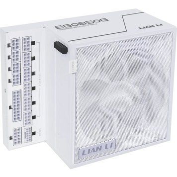 Блок живлення Lian Li EDGE850, 80 Plus Gold, White, EU Cord (G9P.EG0850G.W000.EU) [613520]