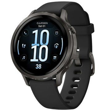 Смарт-годинник Garmin Venu 4 41mm Black with Black Silicone (010-03013-42) [619285]