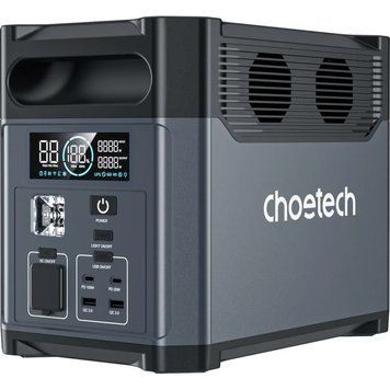 Портативна зарядна станція CHOETECH 1200W PS Wifi (BS061) (BS061-BQB) [305958]