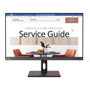 Монiтор Lenovo 23.8" ThinkVision S24i-30 IPS Black 100Hz (63DEKAT3UA) [614759]