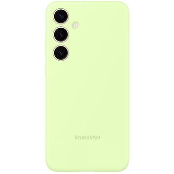 Чохол-накладка Samsung Silicone Cover для Samsung Galaxy S24+ SM-S926 Light Green (EF-PS926TGEGWW) [602327]