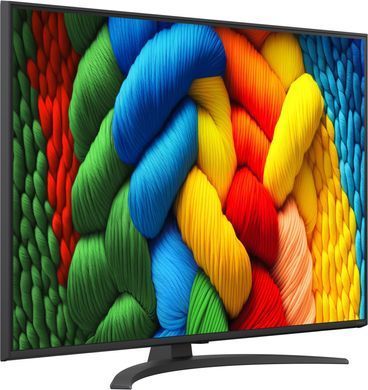 Телевізор 43" LG NanoCell 4K 60Hz Smart WebOS Black (43NANO81A6A) [102257]