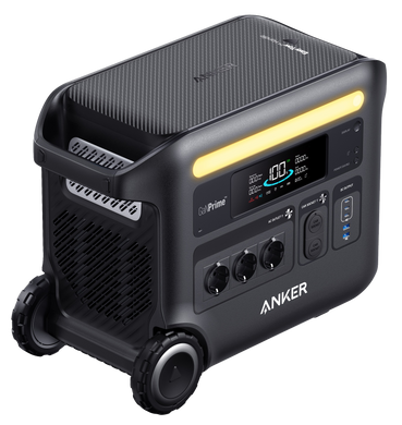 Портативна зарядна станція Anker Solix F2600 - 2560Wh/AC 2300W/100W 3xPD/2xUSB/2xCar/MPPT (A1781311) [203154]