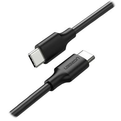 Кабель USB 2.0 Type-C M-M, 1 м, 100W Чорний, US300 UGREEN (80371) [404041]