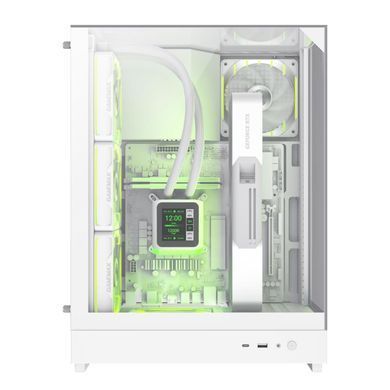 Корпус для комп'ютера MATX W/O PSU GAMEMAX (T20 WH) [503715]