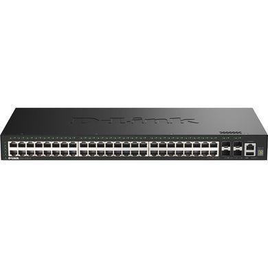 Комутатор D-Link 48xGE, 4xSFP+ Керований. L2+ (DGS-1530-52) [111262]