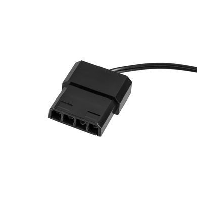 Корпусний вентилятор 2E F90B-S 90мм, 1700 rpm, 4pin MOLEX, 25dBa, чорний (2E-F90B-S) [113660]