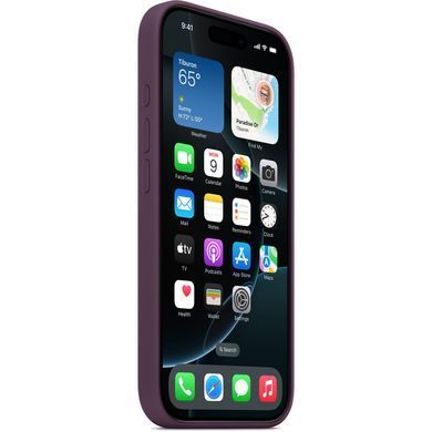 Чохол-накладка Apple Silicone Case with MagSafe для Apple iPhone 16 Pro Max Plum (MYYW3) [614588]