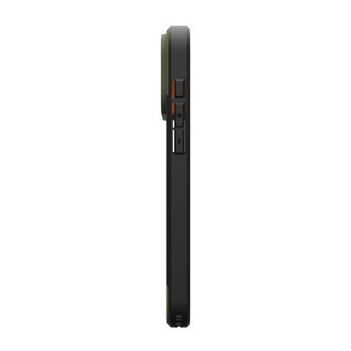 Чохол UAG для iPhone 17 Pro Max, Civilian MagSafe, Olive/Orange (114546117297) [111042]