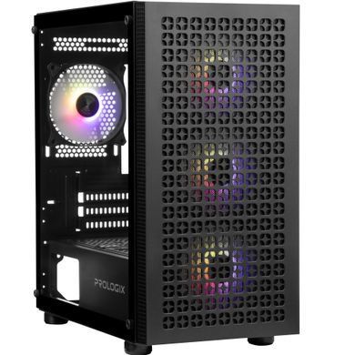 Корпус Prologix (Dash GM-06RB Black) [619614]