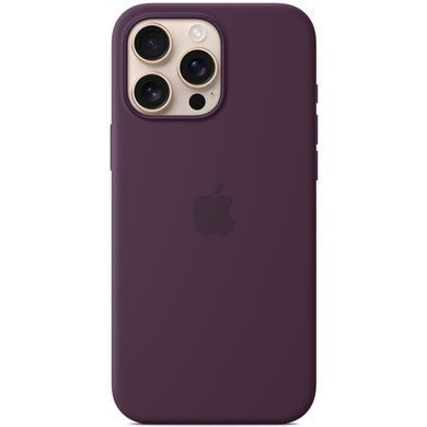 Чохол-накладка Apple Silicone Case with MagSafe для Apple iPhone 16 Pro Max Plum (MYYW3) [614588]