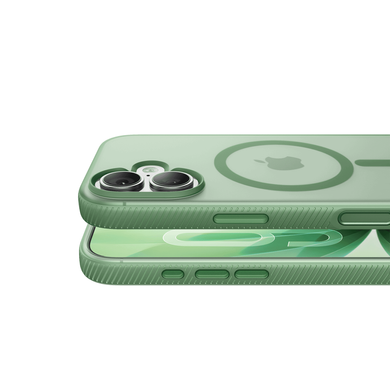 Чохол Belkin для iPhone 17, Magnetic Protective Grip, Sage (MSA034HQSE) [111895]