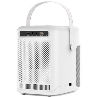 Проєктор Vankyo H300A Full HD 220 ANSI Lm 1000:1 16:9/4:3 HDMI Android 9.0 Wifi 6 білий (WPY028) [403827]