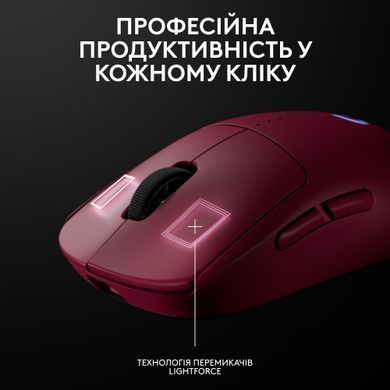 Миша бездротова Logitech G Pro 2 Lightspeed Pink (910-007309) [606673]