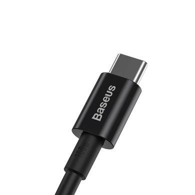 Кабель Baseus Superior Series Fast Charging Data Cable Type-C to Type-C 100W 1m Black (CATYS-B01) [803716]