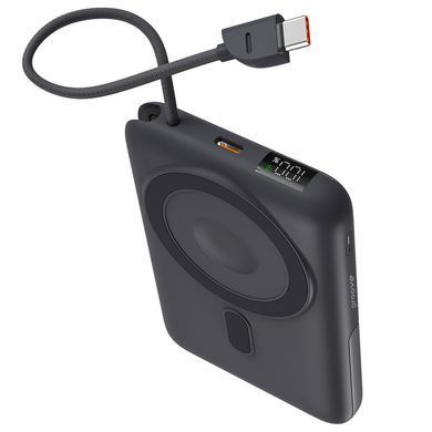 Універсальна мобільна батарея Proove Moon Rock 2 in 1 22.5W 10000mAh Gray (PBR122012105) [613242]