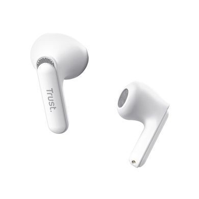Навушники TWS Trust Yavi Earphones BT 5.3, ENC, SBC, Mic, Білий (25173_TRUST) [107465]
