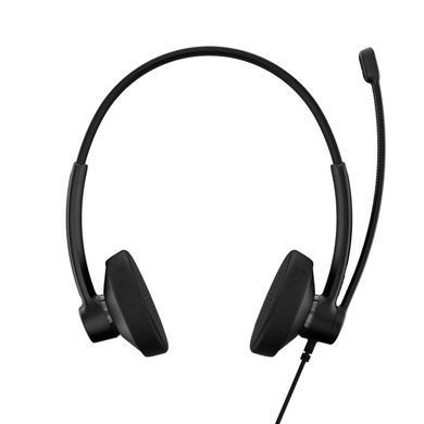 Гарнітура комп'ютерна стерео On-Ear EPOS IMPACT 100 MS, USB C + A, Microsoft Teams, односпрямований, 2м, Чорний (1001421) [111716]