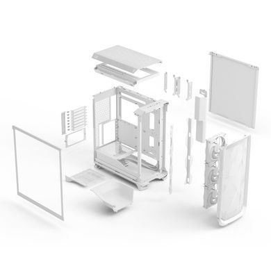 Корпус для ПК FRACTAL DESIGN Meshify 3 White TG CT (FD-C-MES3A-04) [303884]
