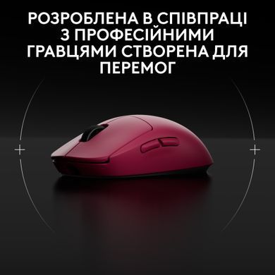 Миша бездротова Logitech G Pro 2 Lightspeed Pink (910-007309) [606673]