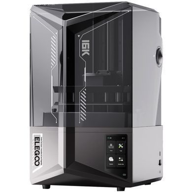 Друкарка 3D ELEGOO Saturn 4 Ultra 16K(LCD &plusmn;0.1 mm Chitubox MSLA 211.68x118.37x220 mm WiFi USB сірий) (50.101.038300) [404733]