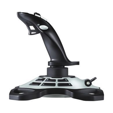 Джойстик Logitech Extreme 3D Pro чорно-білий USB (942-000031) [611100]