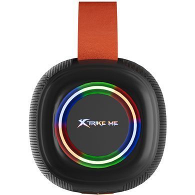 Акустична система 1.0 XTRIKE ME, 8Вт Bluetooth/SD/MP3 RGB, чорна (SK-301) [404780]