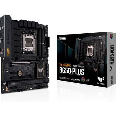 Материнcька плата ASUS TUF GAMING B650-PLUS sAM5 B650 4xDDR5 M.2 HDMI DP ATX (90MB1BY0-M0EAY0) [109091]