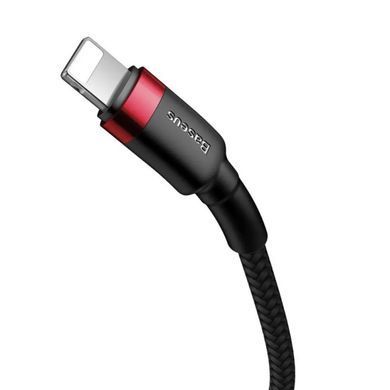 Кабель Baseus Cafule Cable Type-C to iP PD 20W 1m Red+Black (CATLKLF-91) [802568]
