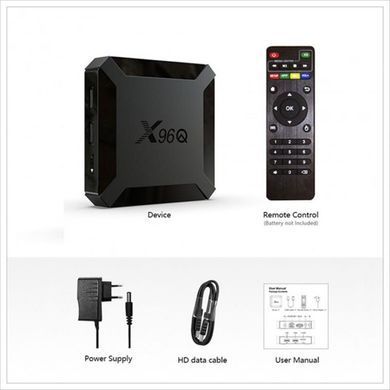 HD медіаплеєр X96Q Android (AllwinnerH313/2GB/16GB) (X96Q 2/16) [617620]