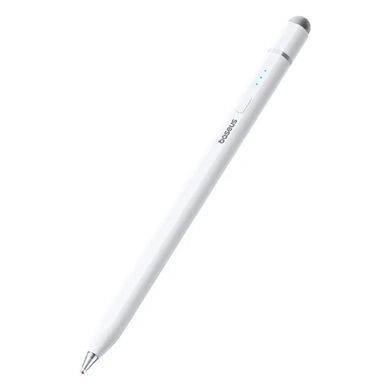 Стилус Baseus Wise Writing HN1 Universal Version Wired Charging 2-in-1 Stylus For HUAWEI/XIAOMI Moon White (With Type-C Cable*1 and Tip*1 and Palm Re (B0004F01) [806513]