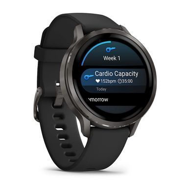 Смарт-годинник Garmin Venu 4 41mm Black with Black Silicone (010-03013-42) [619285]