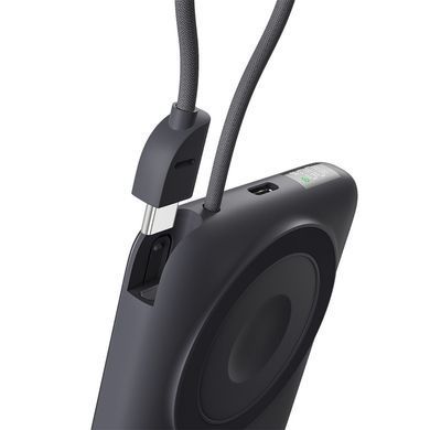 Універсальна мобільна батарея Proove Moon Rock 2 in 1 22.5W 10000mAh Gray (PBR122012105) [613242]