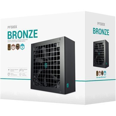 Блок живлення DeepCool GamerStorm PF500X 500W (R-PF500X-HD0B-JGEU) [619667]