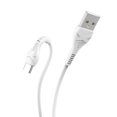 Кабель HOCO X37 USB to Type-C 3A, 1m, PVC, PVC connectors, White (6931474710512) [805364]