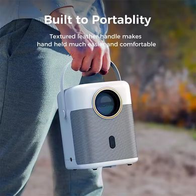 Проєктор Vankyo H300A Full HD 220 ANSI Lm 1000:1 16:9/4:3 HDMI Android 9.0 Wifi 6 білий (WPY028) [403827]