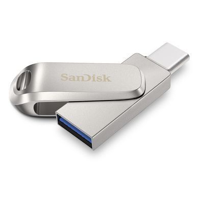Флеш-накопичувач SanDisk USB 3.1 Ultra Dual Luxe Type-C 64Gb (150 Mb/s) (SDDDC4-064G-G46) [803141]