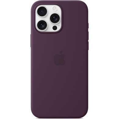 Чохол-накладка Apple Silicone Case with MagSafe для Apple iPhone 16 Pro Max Plum (MYYW3) [614588]