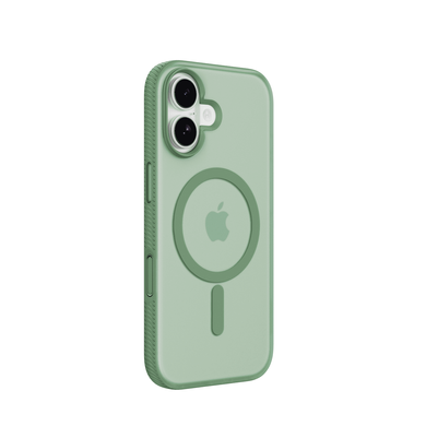 Чохол Belkin для iPhone 17, Magnetic Protective Grip, Sage (MSA034HQSE) [111895]